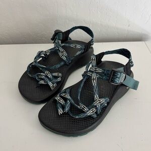 Chaco Classic Angular Teal Women’s Cushioned Sandals, Size 6